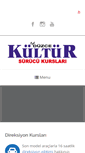 Mobile Screenshot of duzcekultursurucukursu.com